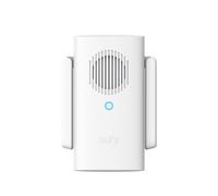 eufy Sonnette vidéo de sécurité avec sonnerie, sans fil pour intérieur, compatible avec une sonnette vidéo, sans latence, volume réglable, 8 melodies attrayantes, utilisation gratuit