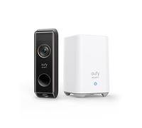eufy Security Video Doorbell S330 Sonnette sans Fil avec 2 Cameras (sur batterie) avec HomeBase, Double Détection des Mouvements et Colis, 2K HD, sans Charges Mensuelles, 16G de Stockage Local