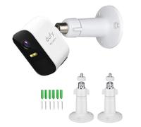 Eufy Support mural pour caméra EufyCam 2 Pro/2c Pro, EufyCam 2/2C/E, Eufy SoloCam S40, Ring Stick Up Cam, Arlo Pro 4, Arlo Ultra, support de sécurité réglable à 360 ° pour l'intérieur et l'extérieur