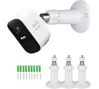 Eufy Support mural pour caméra EufyCam 2 Pro/2c Pro, EufyCam 2/2C/E, Eufy SoloCam S40, Ring Stick Up Cam, Arlo Pro 4, Arlo Ultra, support de sécurité réglable à 360 ° pour l'intérieur et l'extérieur