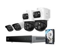 eufy Système de sécurité NVR PoE S4, 2 caméras Bullet PTZ et 2 Bullet