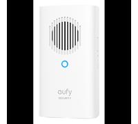 Eufy T8023321 - Alerte Sans Fil 2.4GHz Blanche, Emplacement MicroSD (TransFlash) jusqu'à 128 Go, 8 Sons, Indicateur Lumineux