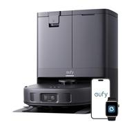 eufy X10 Pro Omni Robot aspirateur et serpillère, 8000 Pa, base tout-en-un avec auto-vidange, auto-remplissage et auto-nettoyage, prévention intelligente avec IA, détection de tapis, balai à franges
