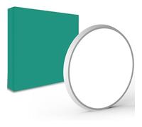 EUG-PRODUCTS Plafonnier LED, rond plat, 24 W 5000 K, éclairage LED pour salle de bain, chambre, salon, cuisine, sous-sol, balcon, ultra-fin, Ø 29 x H 2,5 cm
