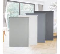 EUGAD 0158JL Store Enrouleur occultant sans perçage Couleur Gris, Store Isolation Thermique avec revêtement 55x160 cm