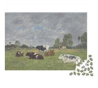 Eugene Boudin Puzzle 1000 Pièces - Idée Cadeau Anti Stress Unique Et Originale - Jeu Adulte Casse Tête Classique - Jouet Enfant Educatif Et Ludique 1000pcs
