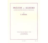 Eugène Bozza: Prelude et Allegro (Double Bass/Tuba/SaxCor/Trombone et Piano). Partitions pour Trombone, Contrebasse, Tuba, Accompagnement Piano