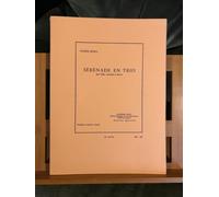 Eugene Bozza: Trio Serenade / Recueil