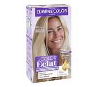 Eugène Color Color Eclat - Coloration permanente - Couvre 100% des cheveux blancs - Longue durée et Brillance - 100 SUPER ECLAIRCISSANT BLOND NATUREL
