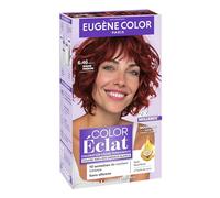 Eugène Color Color Eclat - Coloration permanente - Couvre 100% des cheveux blancs - Longue durée et Brillance - 6.46 ROUGE PASSION