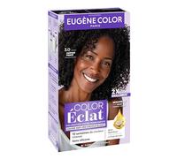 Eugène Color - Coloration Cheveux Permanente, Couvre 100% des cheveux blancs, Brillance et Durée - 3.0 CHATAIN FONCE