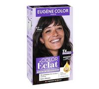 Eugène Color - Coloration Cheveux Permanente, Couvre 100% des cheveux blancs, Brillance et Durée - 4.0 CHATAIN