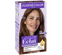 Eugène Color - Coloration Cheveux Permanente, Couvre 100% des cheveux blancs, Brillance et Durée - 6.8 MARRON PRALINE