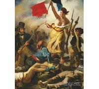 Eugène Delacroix Agenda 2026: La Libertà che Guida il Popolo | Pianificatore Giornaliera di 12 Mesi con Calendario 2026 | Romanticismo