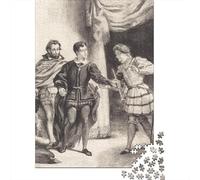 Eugène Delacroix Puzzles Museums 1000 Pièces, Casse-tête Art 3D, Puzzle Impossible, Bricolage Moderne Art Mural Cadeau Unique Home Decor, Puzzle en Bois Dessin