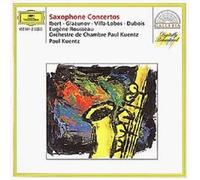 Kuentz, Paul - Concertos pour saxophone : Ibert, Glazunov, Villa-Lobos, Dubois