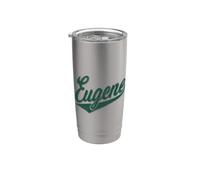 EUGENE OREGON VARSITY SCRIPT CLASSIQUE JERSEY STYLE SPORT Gobelet isotherme en acier inoxydable double paroi