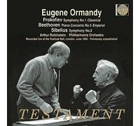 Eugene Ormandy Dirige Prokofiev, Beethoven Et Sibelius