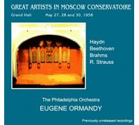 Eugene Ormandy in Moscow 1958 / Great Artists in Moscow Conservatoire