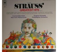 Eugene Ormandy & Philadelphia Orchestra / Leonard Bernstein & New York Philharmonic - Johann Strauss' Greatest Hits, Vol. 2 [Vinyl LP] [Schallplatte]