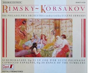 Eugene Ormandy / Philadelphia Orchestra - RIMSKY KORSAKOV: SCHEHERAZADE, LE COQ D'OR SUITE, CAPRICCIO EXPAGNOL, POLONAISE * DANCE OF THE TUMBLERS ( ORMANDY) [2CD BOX SET] [UK Import]