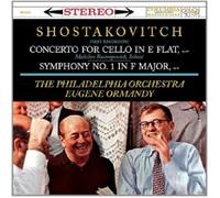 Chostakovitch : Concerto pour violoncelle n° 1 en mi bémol majeur - Symphonie n° 1 en fa majeur