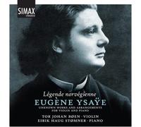 Tor Johan Boen – Eugène Ysaÿes Komposisjoner for Fiolin Og Klaver – CD