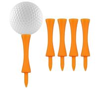 EUGENEKELLY Lot de 100 tees de golf orange en plastique 70 mm (2-3/4")