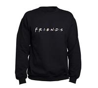 EUGINE DREAM Friends Logo Friends TV Series Sweater Sweatshirt Unisexe Noir XL
