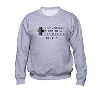 EUGINE DREAM Greys Anatomy Intern Greys Anatomy TV Series Sweatshirt Unisexe Gris M