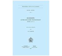 Eugnoste. Lettre Sur Le Dieu Transcendant (Nh Iii, 3 Et V, 1). Commentaire