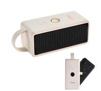 EUGOOCX Coque de protection en silicone compatible avec haut-parleur Bluetooth portable Marshall Emberton III (beige)