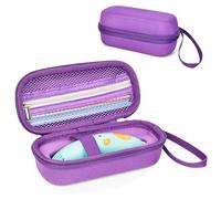 EUGOOCX Étui de rangement en EVA compatible avec les stylos 3D 3Doodler Start+ Essentials (2024), sac de voyage pour recharges de stylos d'impression 3D et câble USB, violet