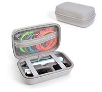 EUGOOCX Étui de rangement en EVA compatible avec SCRIB3D P1 pour stylo d'impression 3D, sac de voyage portable pour stylo 3D, recharges et câbles, gris