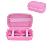 EUGOOCX Étui de rangement en EVA compatible avec SCRIB3D P1 pour stylo d'impression 3D, sac de voyage portable pour stylo 3D, recharges et câbles, rose
