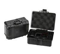 EUGOOCX Étui de rangement rigide compatible avec Insta360 Ace pro/Ace Pro 2 Grip Kit, sac de transport pour accessoires de caméra d'action Sac de transport étanche Noir