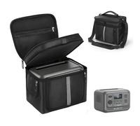 EUGOOCX Étui de transport compatible avec BLUETTI Elite 30 V2 Station d'alimentation portable 600 W 288 Wh, sac de rangement avec poche pour câbles et ouvertures latérales pour un accès rapide et une