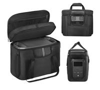EUGOOCX Étui de transport portable pour ECOFLOW Delta 2, sac de rangement protecteur avec fenêtres de connexion rapide et dissipation