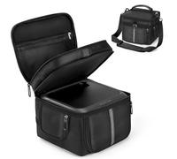 EUGOOCX Étui de Transport pour Centrale électrique Compatible avec ECOFLOW River 3 Plus, Sac de Rangement de Voyage pour générateur, câble de Charge et Accessoires, avec accès Rapide et fenêtres à
