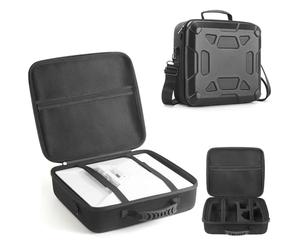 EUGOOCX Étui de voyage rigide compatible avec Starlink Mini, sac de protection en EVA avec bandoulière de transport pour Mini Star Link, béquille, adaptateur de tuyau, câbles, adaptateur