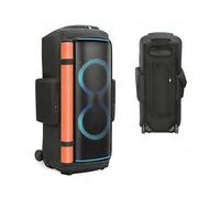 EUGOOCX Housse anti-poussière pour haut-parleur compatible avec JBL PartyBox 720, étui de voyage portable avec porcs latéraux, noir