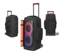 EUGOOCX Housse de protection contre la poussière pour enceinte compatible avec enceinte portable JBL PartyBox 310/PartyBox Stage 320, étui de protection de voyage avec poches pour accessoires