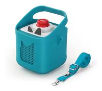 EUGOOCX Housse de protection en silicone compatible avec Toniebox 2 & 1, lecteur audio, housse anti-poussière avec poignée de transport et bandoulière (vert)