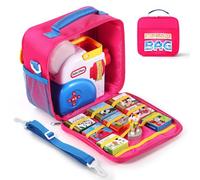 EUGOOCX Little Tikes Story Dream Machine Kit de démarrage pour livres, jouets et accessoires de voyage pour de nombreuses collections d'histoires, Storytime/Little Golden Book (rose)