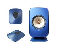 EUGOOCX Lot de 2 supports de haut-parleurs de bureau pour haut-parleurs d'étagère sans fil KEF LSX II/LSX II LT, moniteur de son Surround, support de bureau, accessoires TV et home cinéma (bleu)