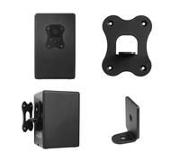 EUGOOCX Lot de 2 supports muraux pour haut-parleur arrière sans fil Samsung SWA-9500S, compatible avec SWA-9500S/XY SWA-9500S/XZ Noir