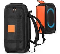 EUGOOCX Sac à dos de transport portable pour haut-parleur JBL PartyBox Stage 320, sac de rangement pour haut-parleur d'extérieur (noir)