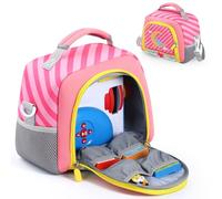 EUGOOCX Sac de transport compatible avec Little Tikes Story Dream Machine Books, étui de rangement avec bandoulière pour lecteur audio, livres et collection de personnages, rose