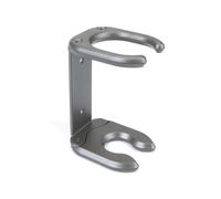 EUGOOCX Support Mural pour lisseur à Cheveux Compatible avec Dyson Airstraight, Support de Rangement en métal, Support de Suspension(Gris)