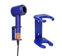 EUGOOCX Support mural pour sèche-cheveux Dyson Supersonic Nural HD16, Supersonic HD01/HD02/HD03/HD08/HD12/HD15, Supersonic R HD18 Support mural à suspendre pour sèche-cheveux Bleu